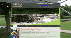Desktop Screenshot of campingdelile.com